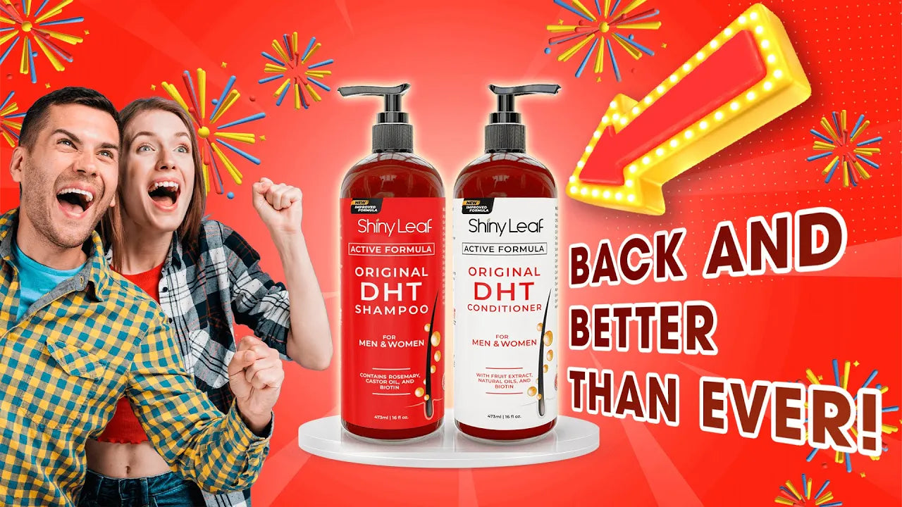 Load video: DHT Original Shampoo and Conditioner set