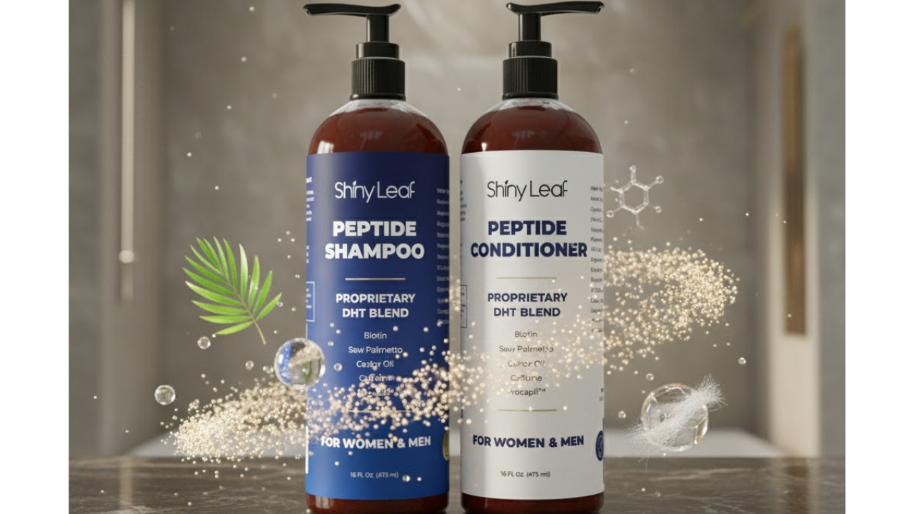 Load video: Peptide Shampoo and Conditioner set