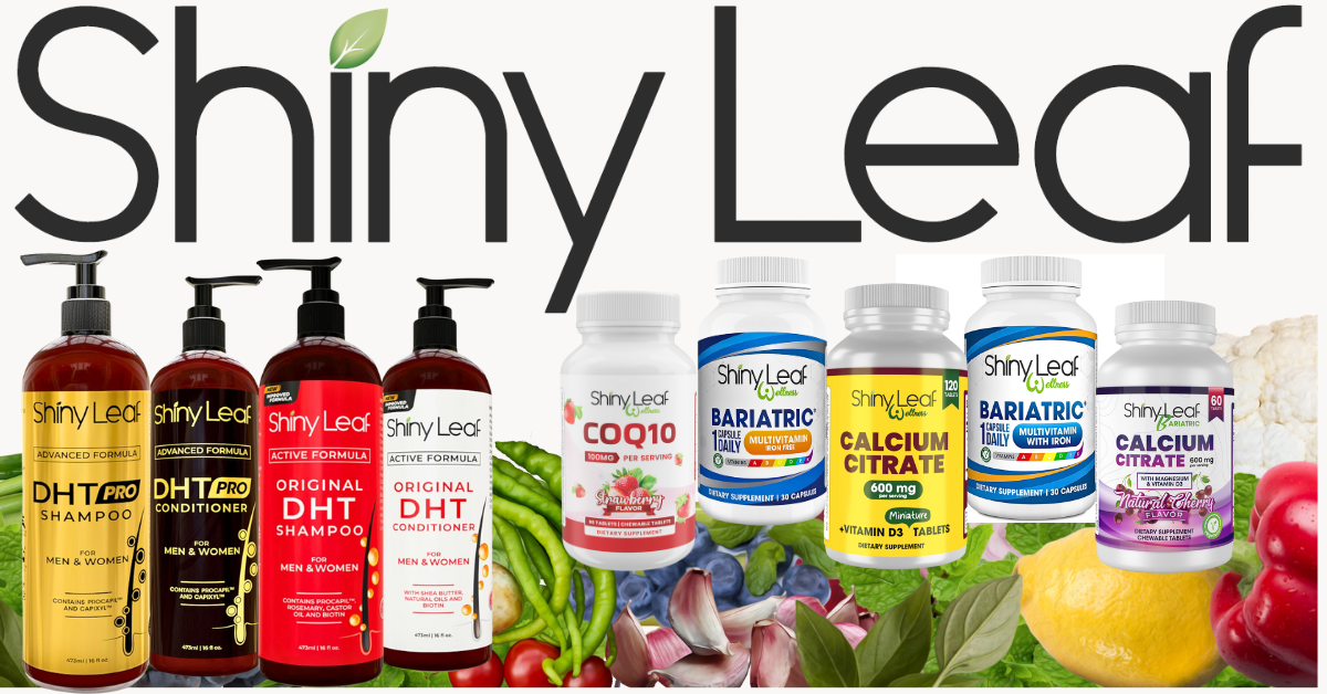 Shiny Leaf - Clinically-Inspired Hair Care & Wellness Supplements