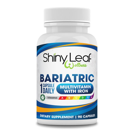 Bariatric Multi Vitamins with 45mg Iron for Post WLS Patients 1 a day capsule Bariatric Multi Vitamins with 45mg Iron for Post WLS Patients 1 a day capsule