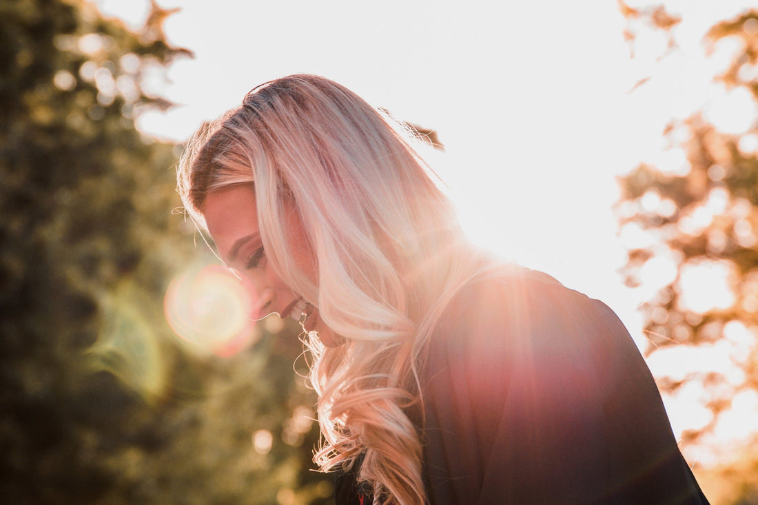 Laughing woman