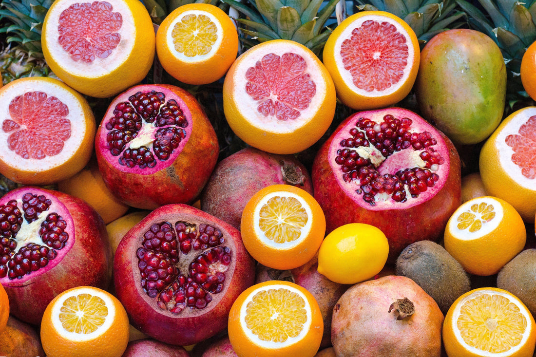 Pomegranate fruits