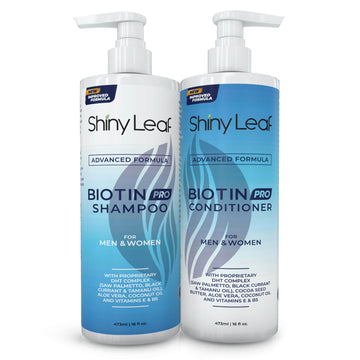 Biotin Pro Shampoo and Conditioner Set Anti Hair Loss with DHT Blockers