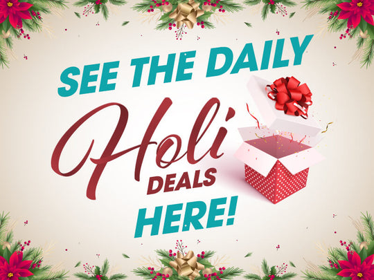 Shiny Leaf Daily Holi-Deals for Holidays 2020