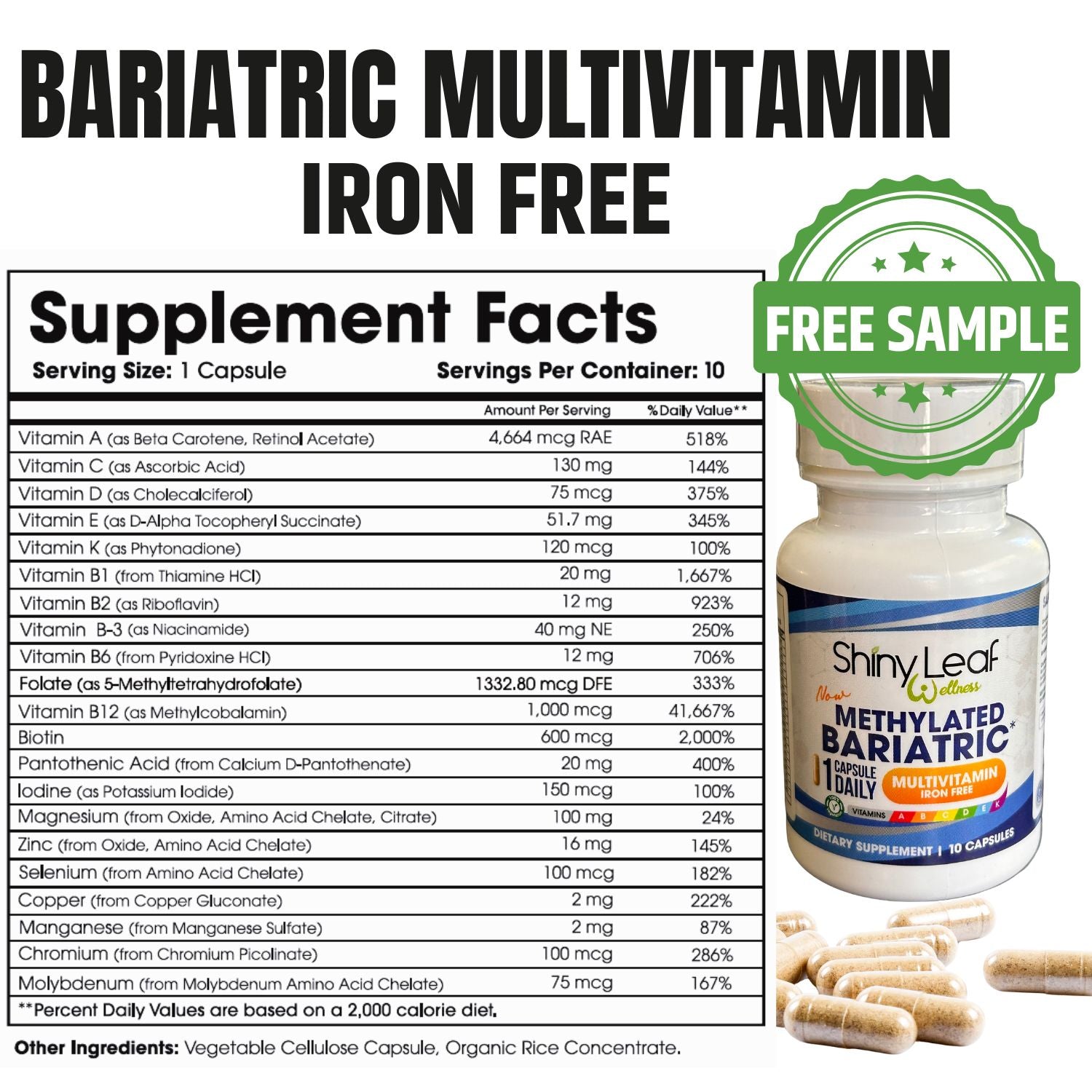 FREE Sample - Bariatric Multivitamin