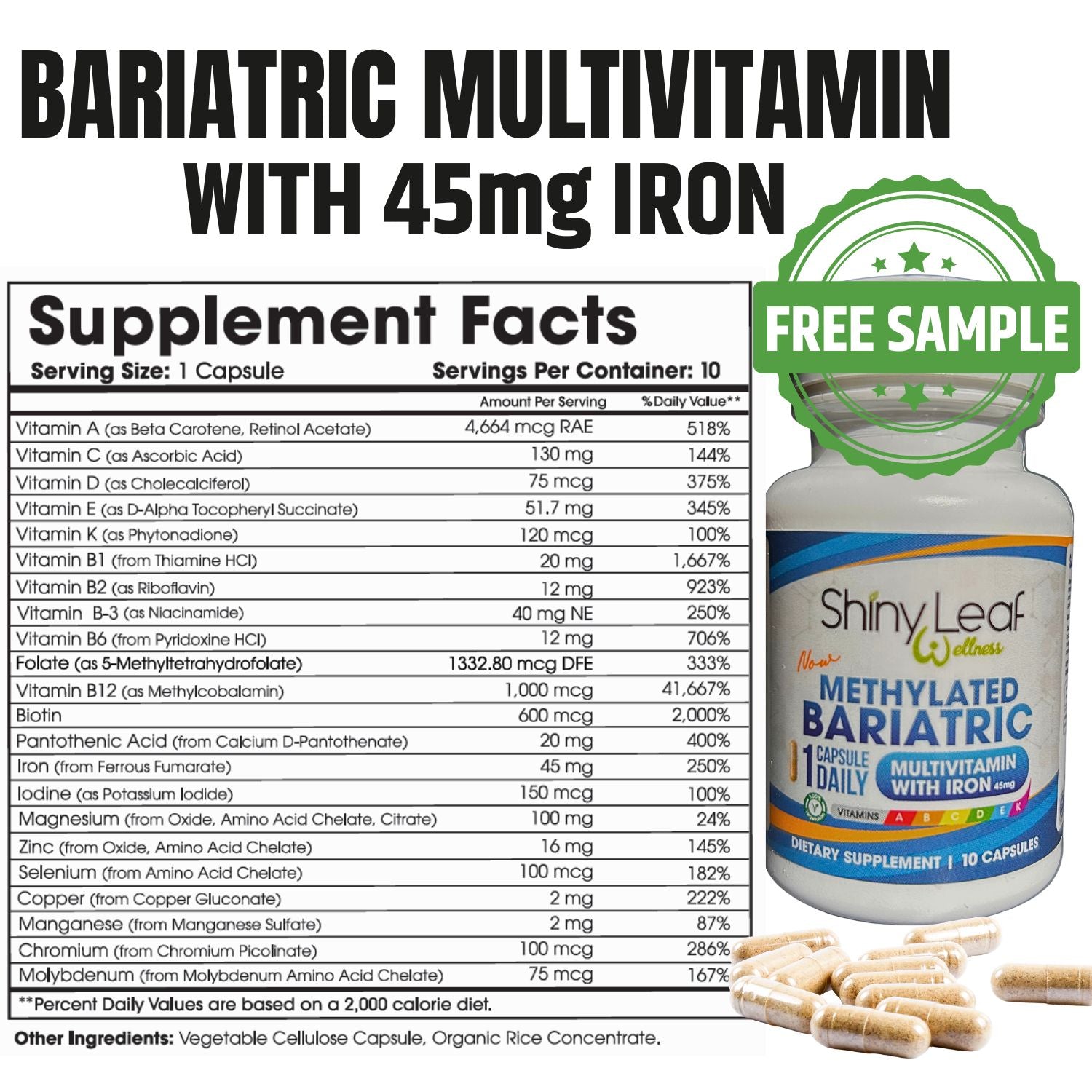 FREE Sample - Bariatric Multivitamin