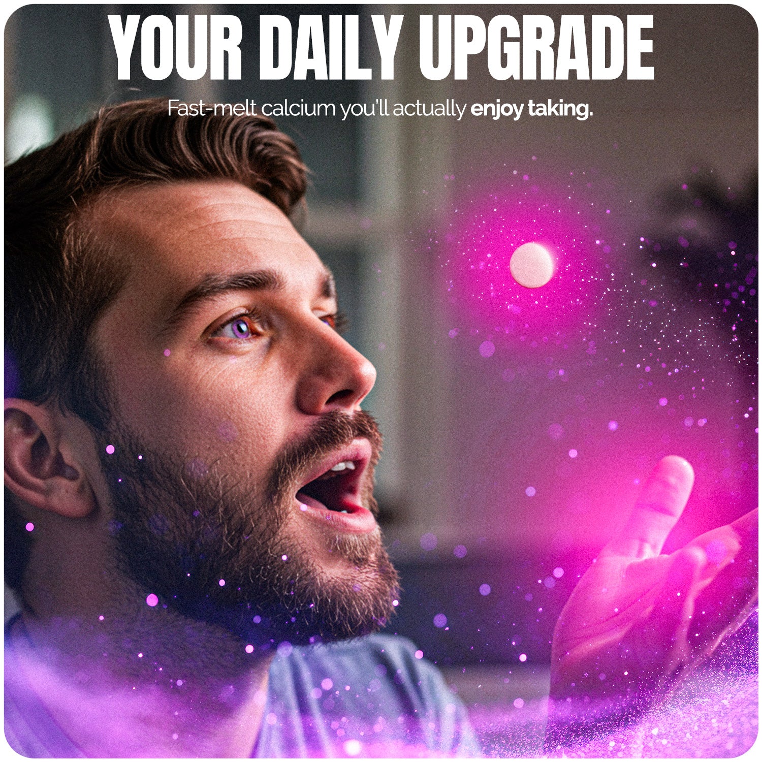 Calcium Citrate 600mg with Vitamin D3 & Magnesium - Fast Melting Cherry Flavored 120 tablets Bariatric Friendly