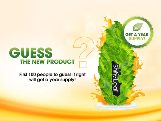 GUESS THE NEW PRODUCT, GET A YEAR SUPPLY FREE!