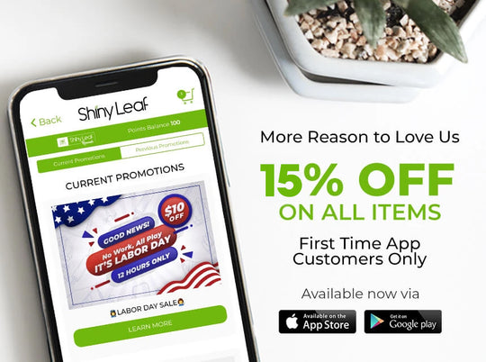 MOBILE APP EXCLUSIVE: SAVE 15% ON ALL ITEMS