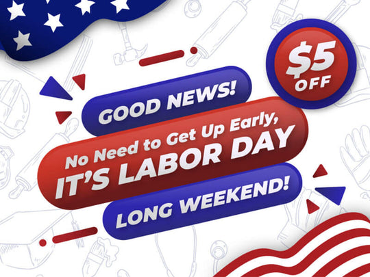 It's Labor Day! 3-day sale for the long weekend
