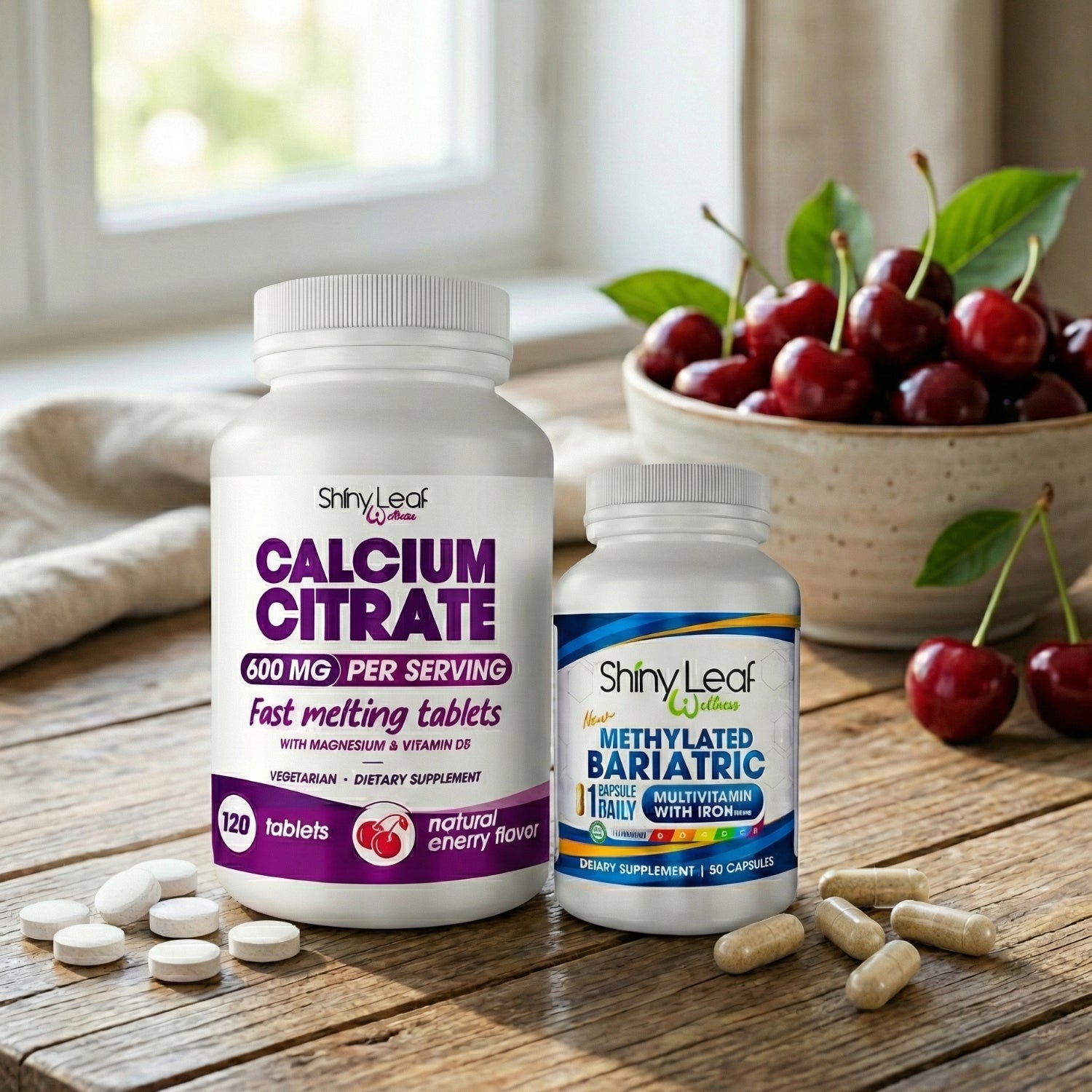 Bariatric Multivitamin with Iron and Fast Melting Calcium Bundle