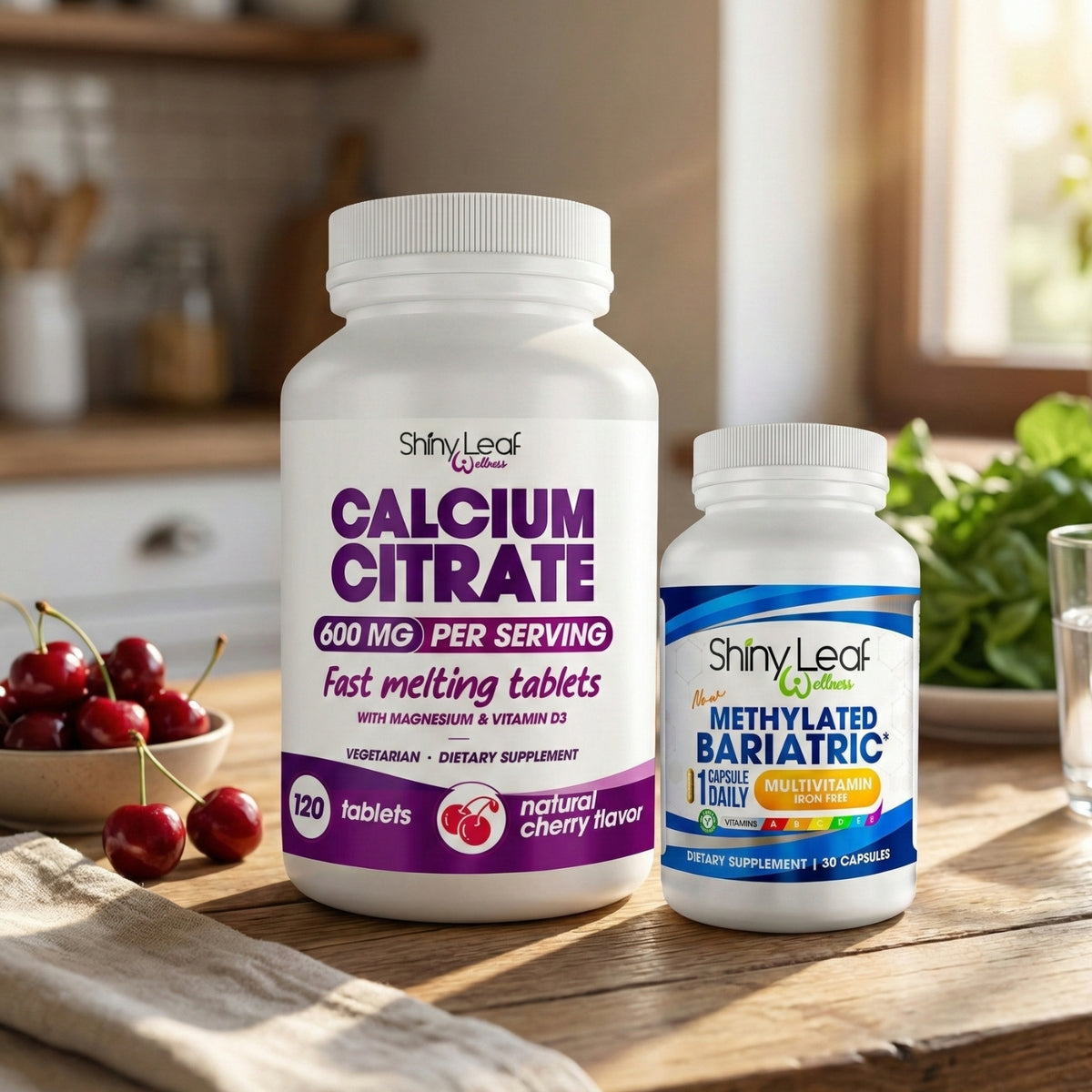 Bariatric Multivitamin Iron Free and Fast Melting Calcium Bundle