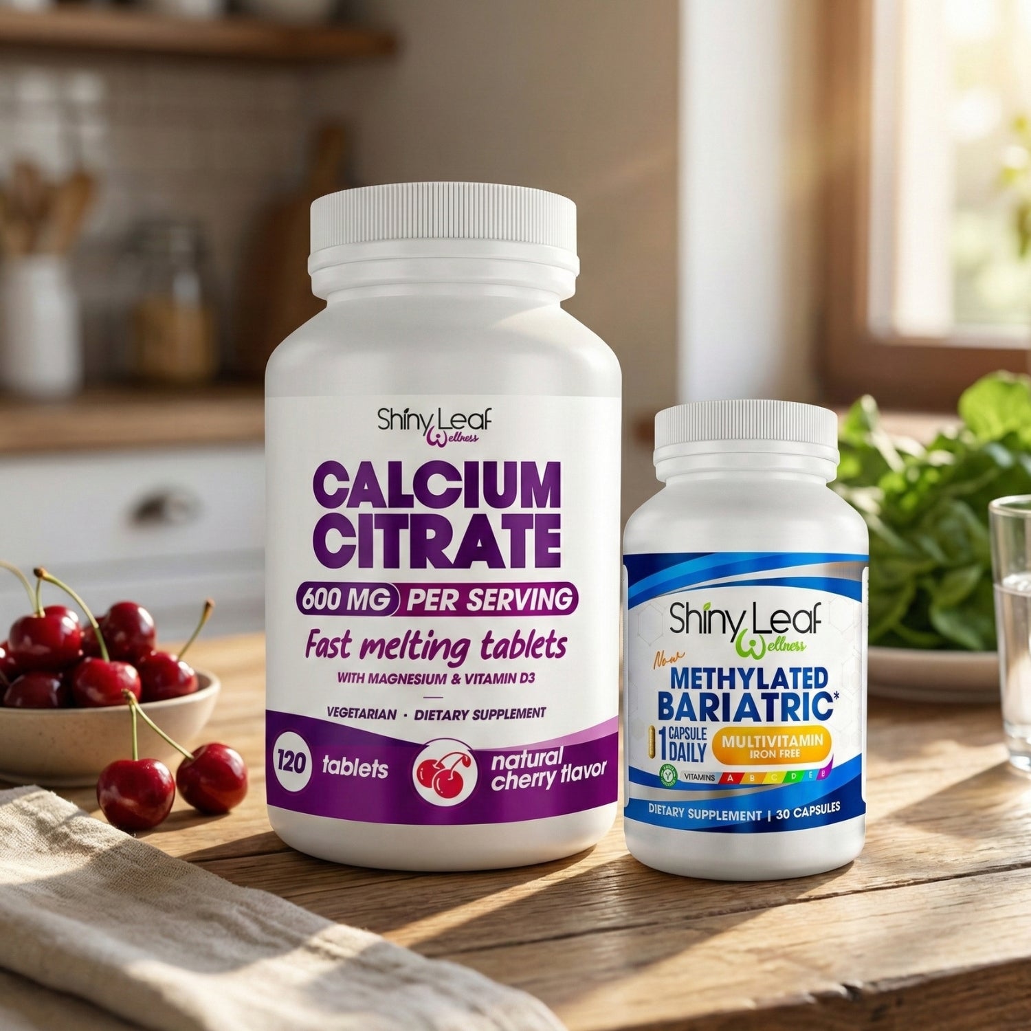 Bariatric Multivitamin Iron Free and Fast Melting Calcium Bundle