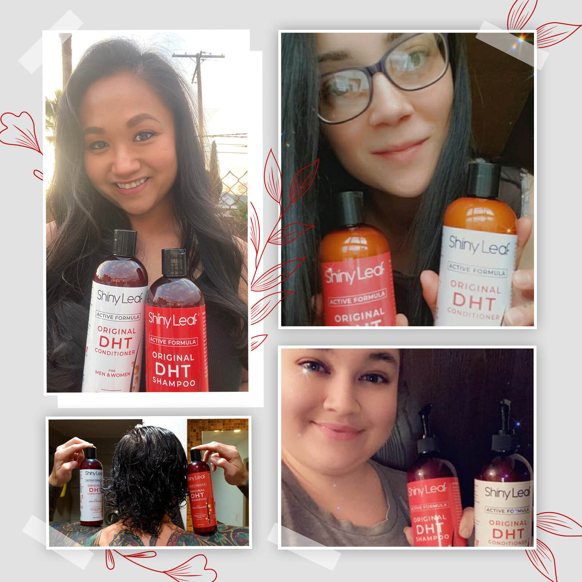 DHT Blocker Shampoo and Conditioner Set with Biotin (2 x 16 oz)
